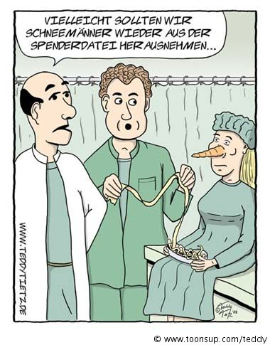 Cartoon: Schönheitsoperation 1