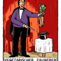 Vegetarischer Zauberer