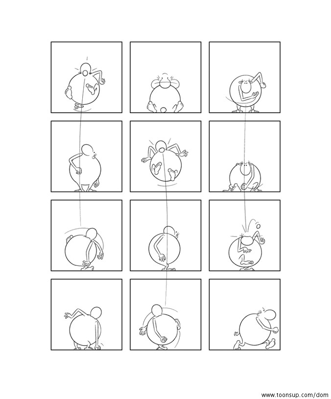 Comic: Bonom snow fight 1