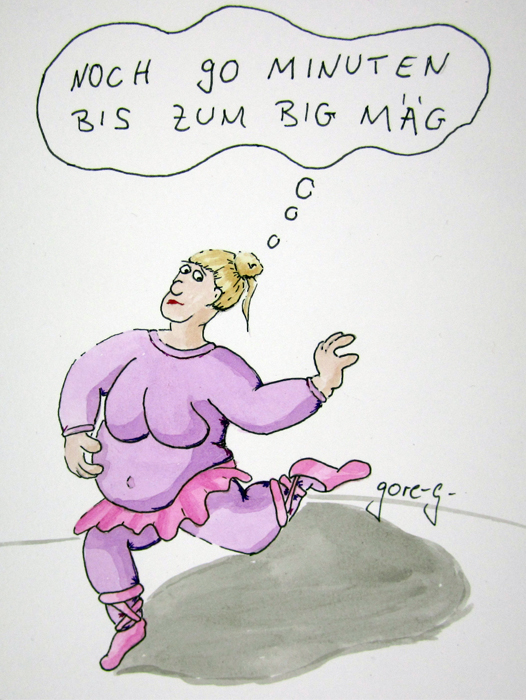 Cartoon: Mc Schwanensee 1