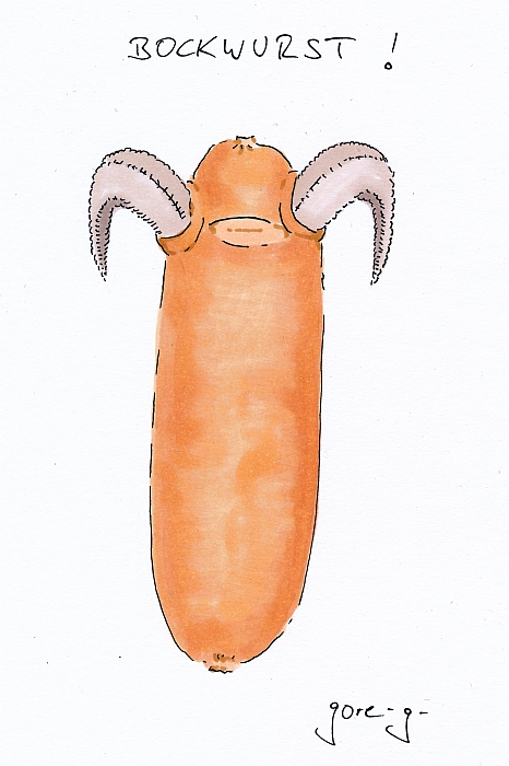 Cartoon: Bockwurst 1