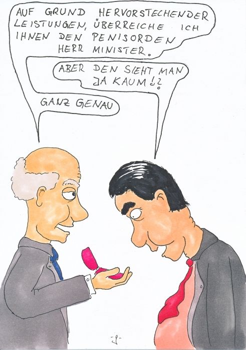 Cartoon: Penisorden 1