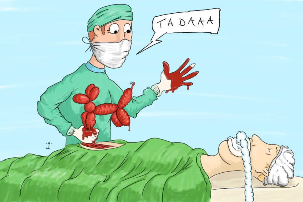 Cartoon: Und womit habt Ihr so euer Studium finanziert? 1
