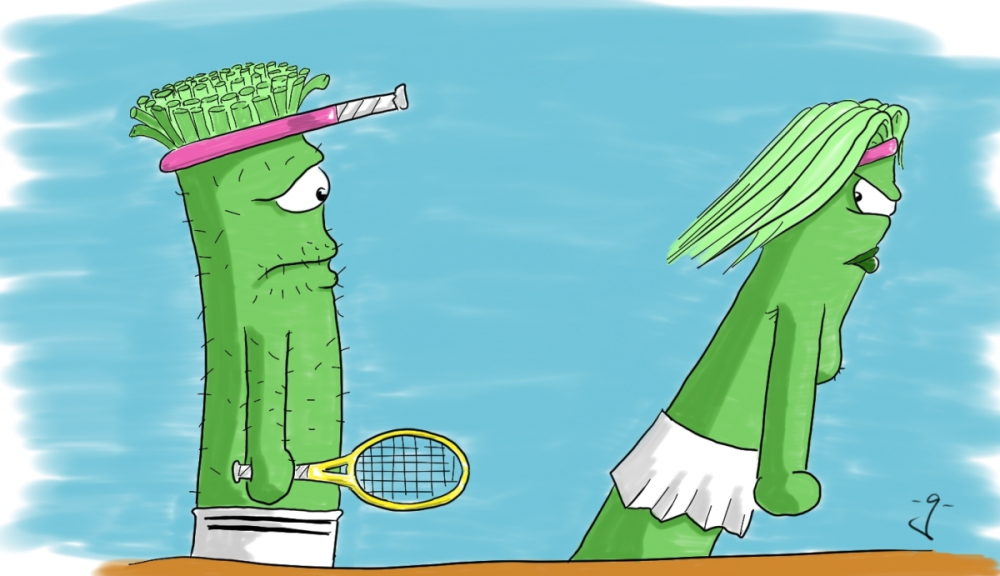 Cartoon: einmal Pommes bitte 1