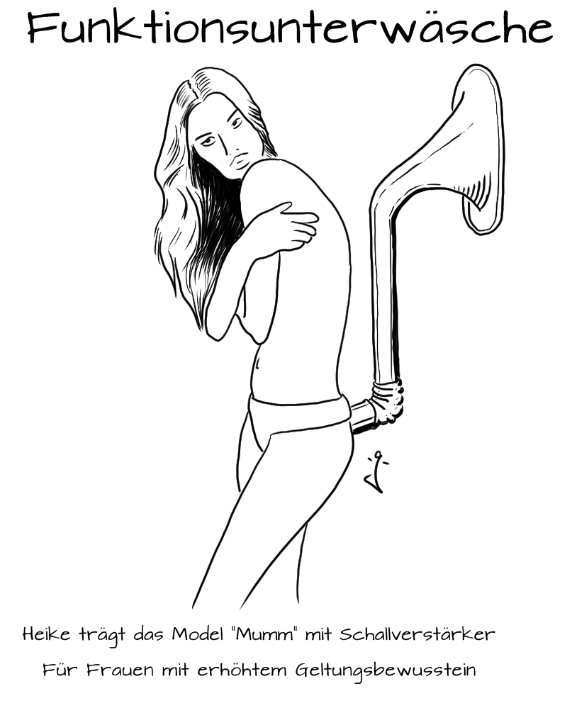 Cartoon: Funktionsunterwäsche 2 1