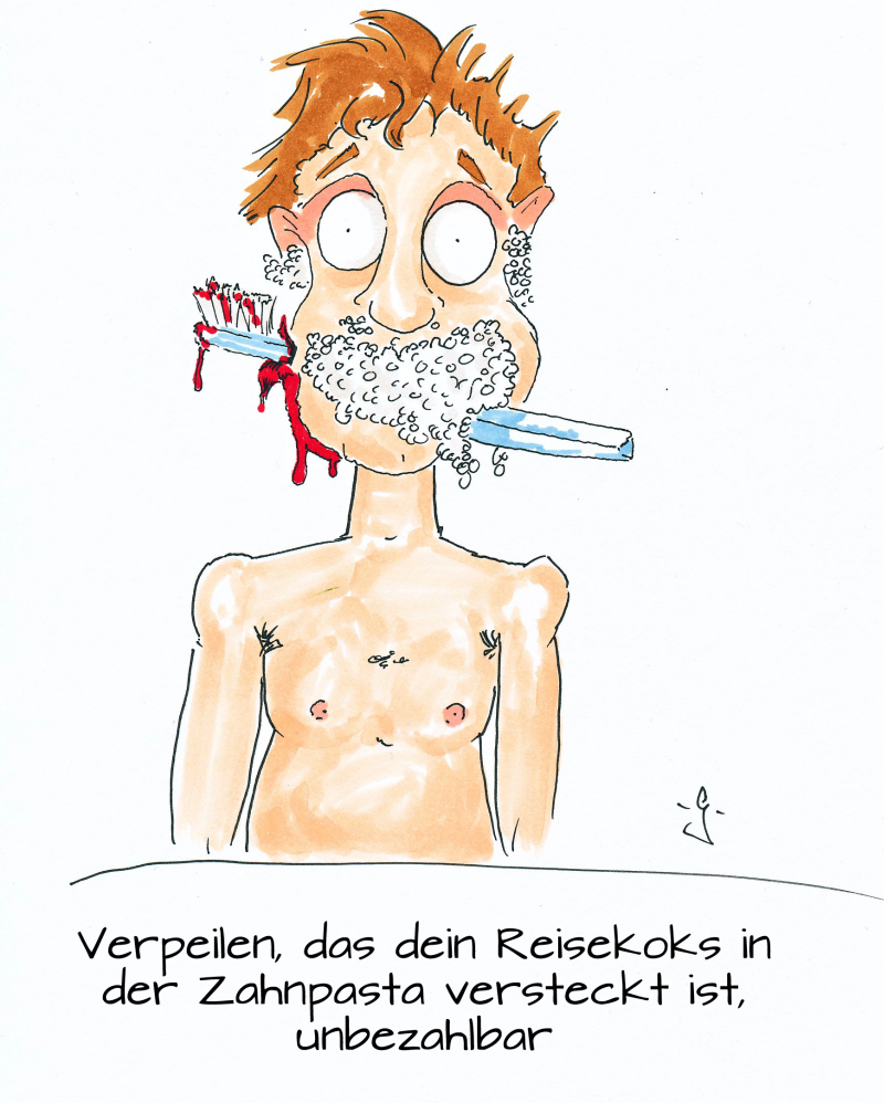 Cartoon: Reisekoks 1