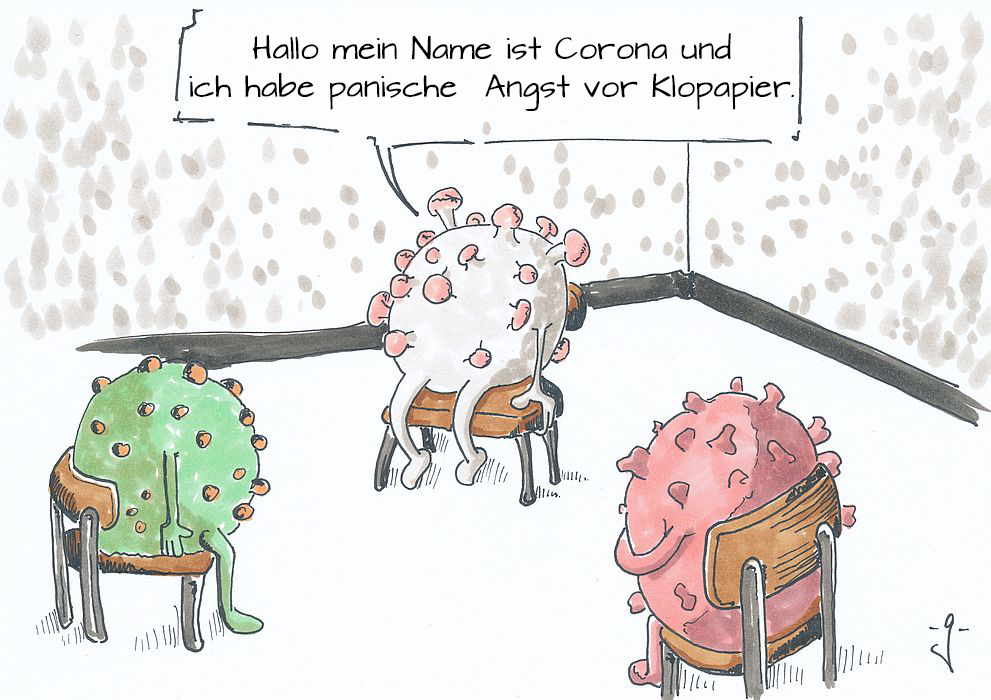 Cartoon: Corona 1