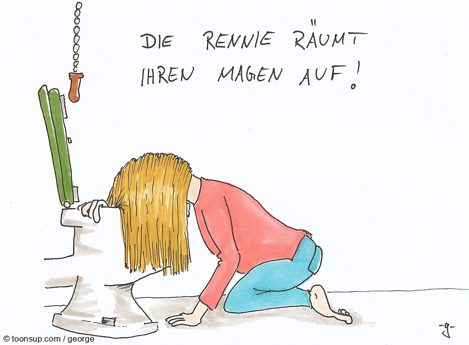 Cartoon: Rennie 1