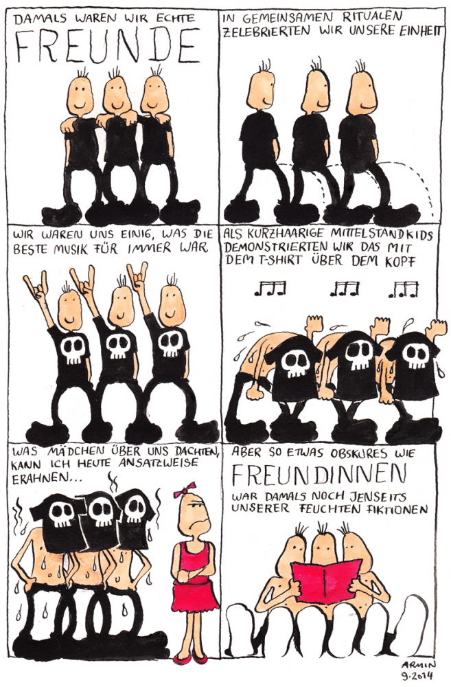Comic: Echte Freunde 1