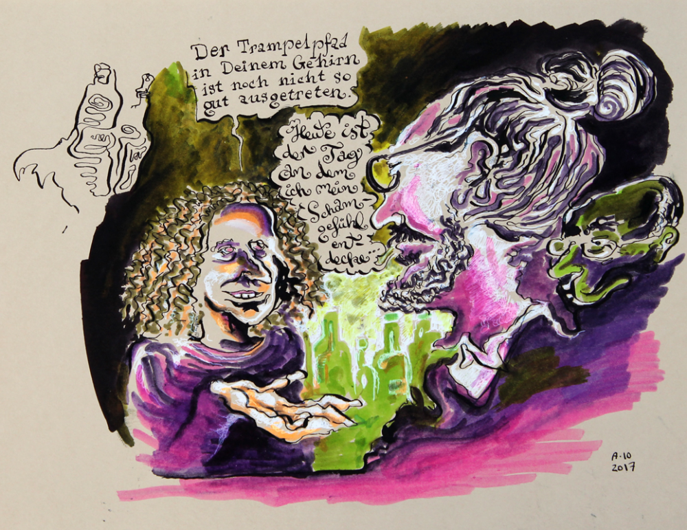 Cartoon: Dirty Drunk Drawings 8