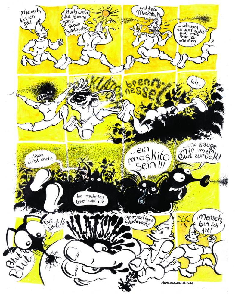 Comic: Moskito-Jogging 1