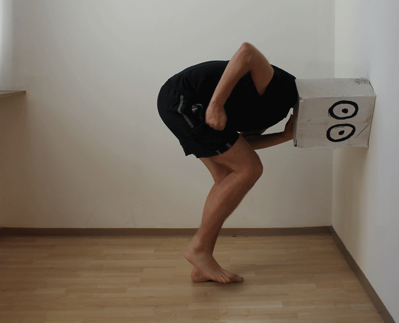 Animation: Mit dem Kopf gegen die Wand 1