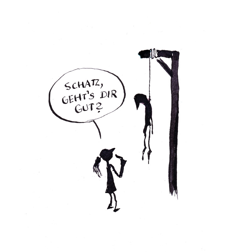 Cartoon: Geht´s Dir gut? 1