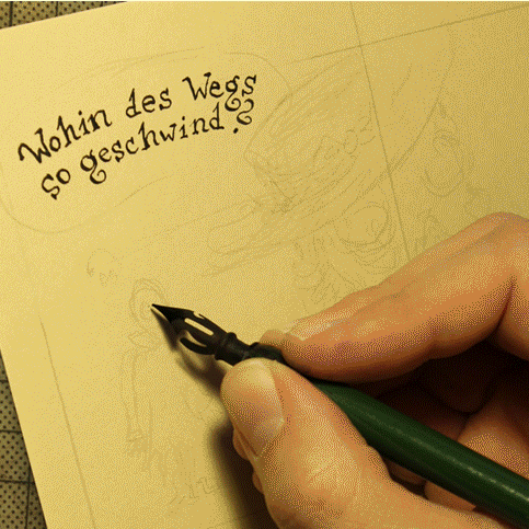 Animation: Wohin des Wegs so geschwind? 1