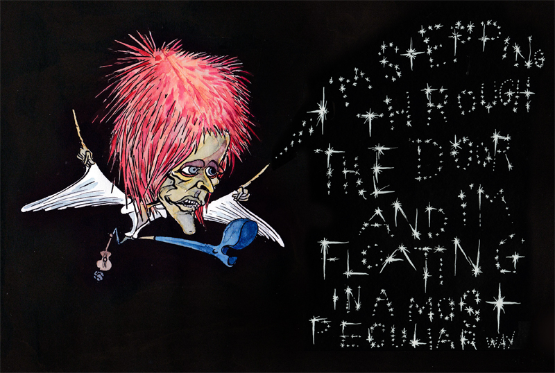 Illustration: David Bowie 1