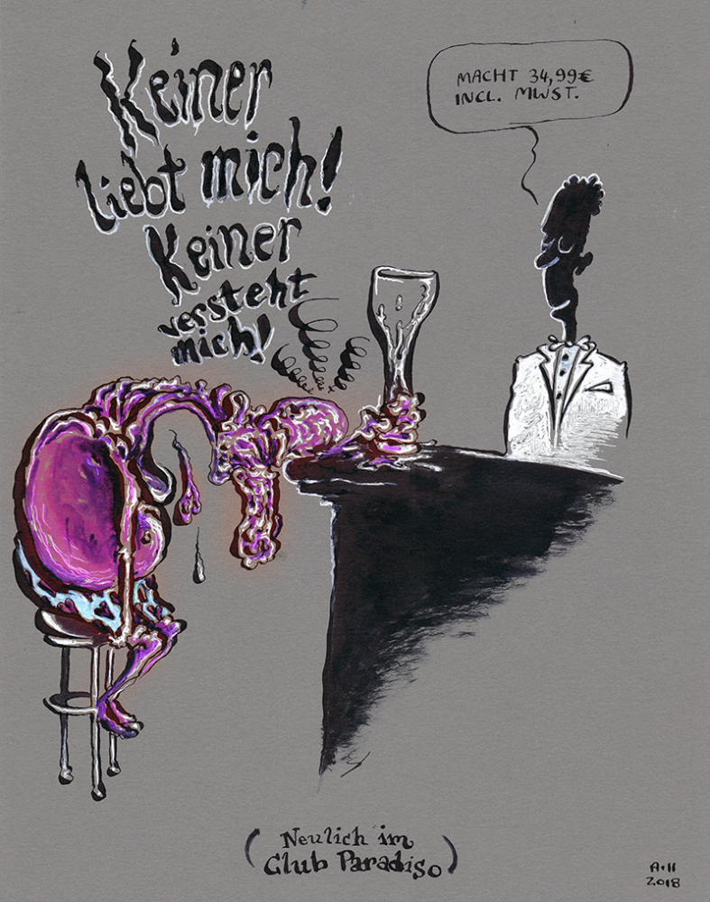 Cartoon: Keiner liebt mich! 1