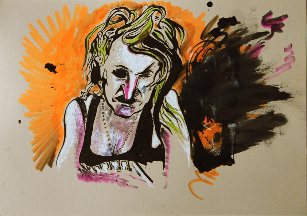 Illustration: Drink & Draw München 4