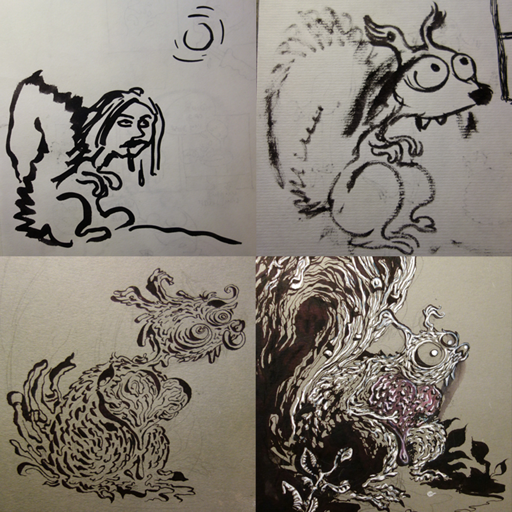 Illustration: Wereichhörnchen 1