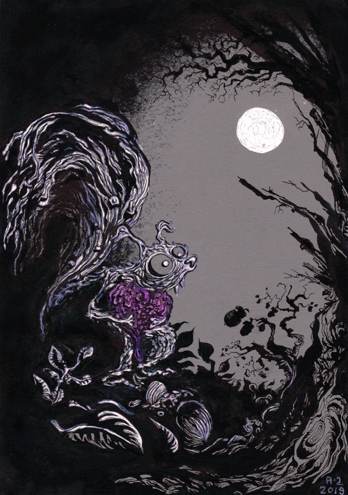 Illustration: Wereichhörnchen 3