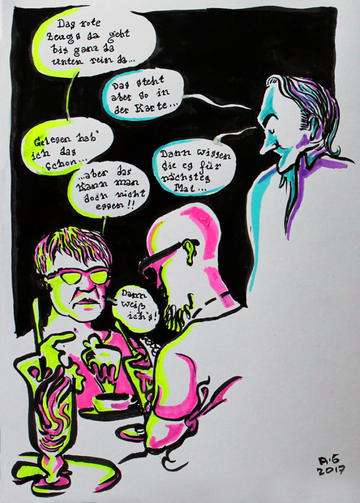 Cartoon: Speiseeisbestellung 1