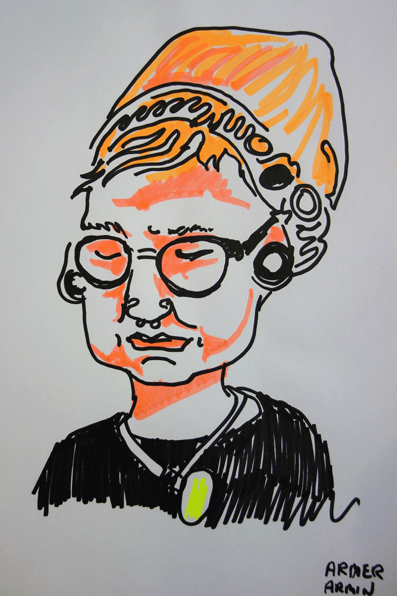 Illustration: Blacklight Portraits 2