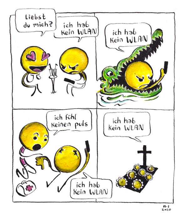 Cartoon: WLAN 1