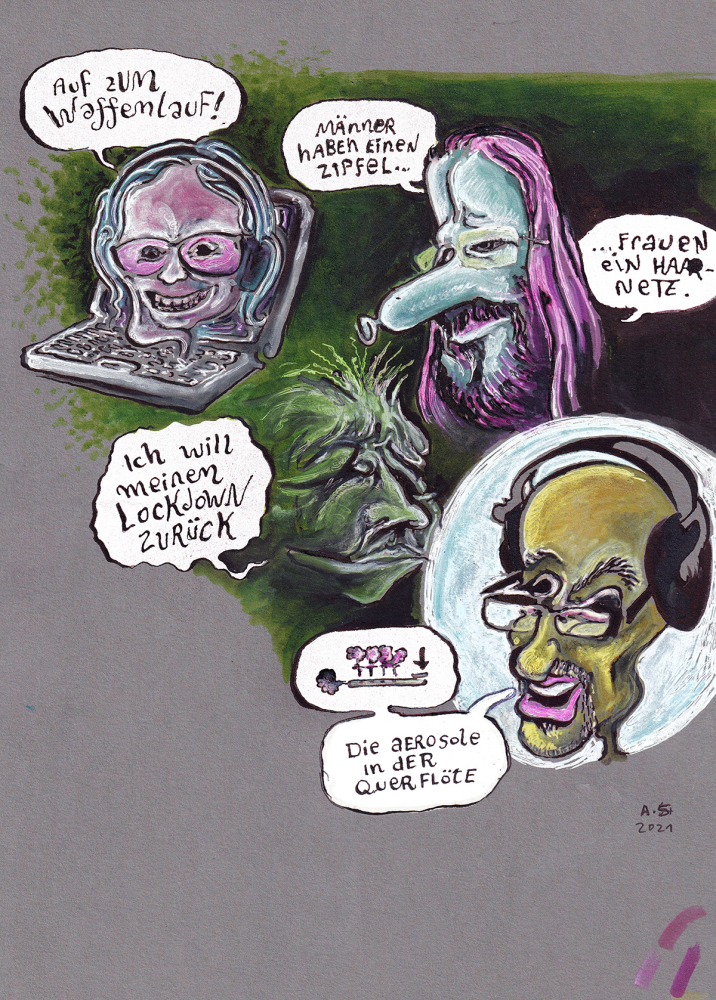 Illustration: Toonsup-Online-Stammtisch 6