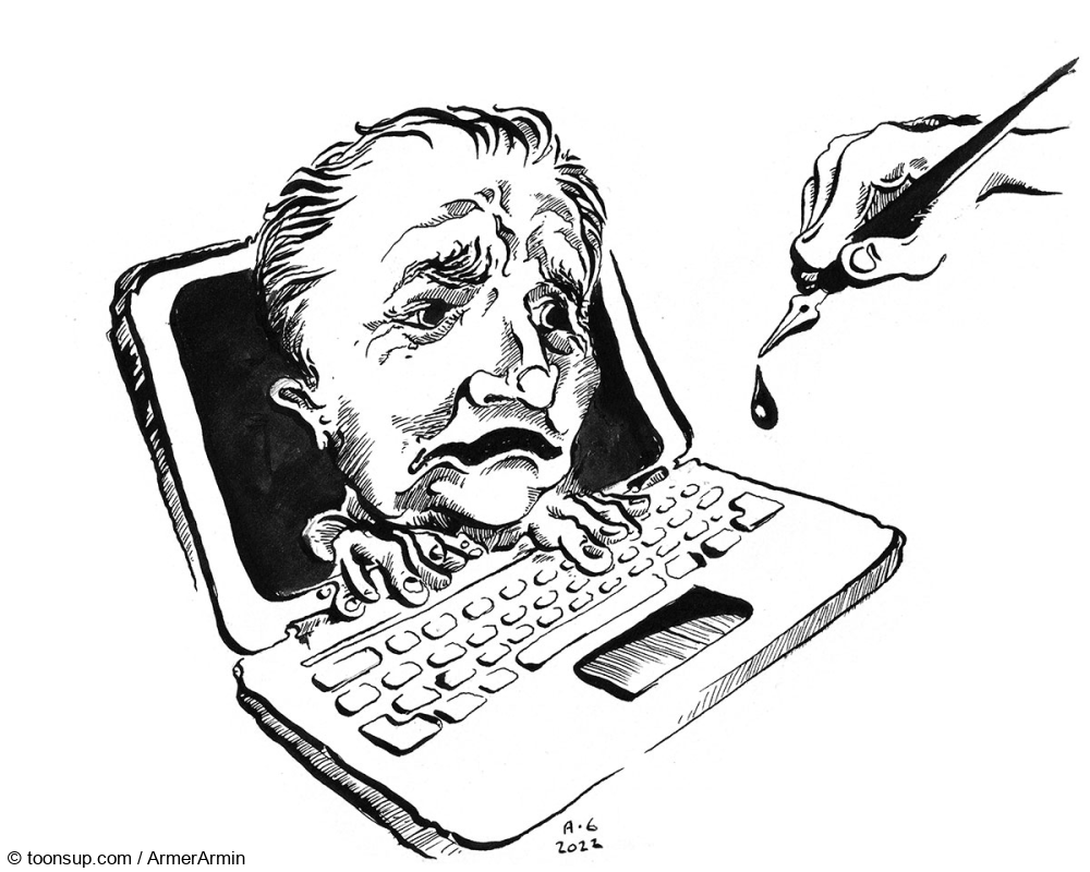 Illustration: Toonsup-Online-Stammtisch 3
