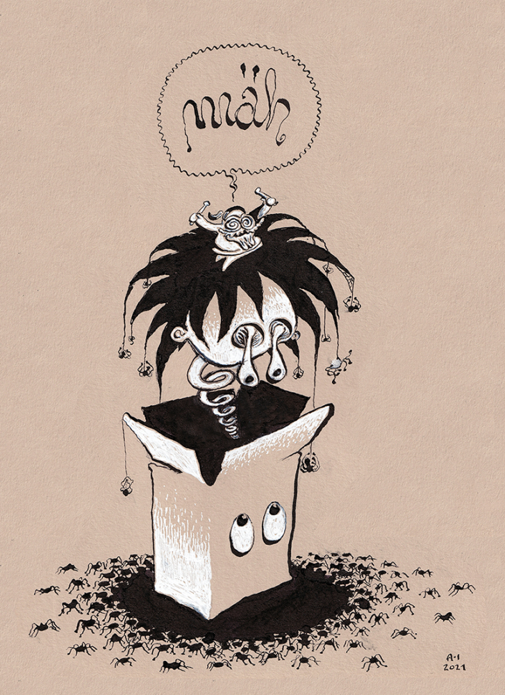 Cartoon: Babyhirnchallenge: Wosch+Pauer+Armin 1