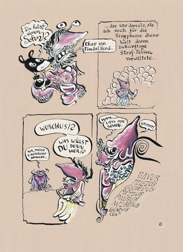 Comic: Ikarus-Armin: Die Vorgeschichte  1