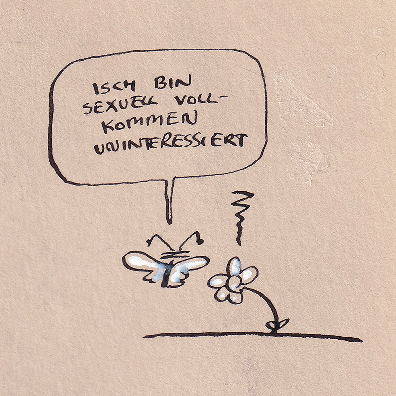 Cartoon: Das Ende der Fortpflanzung 1