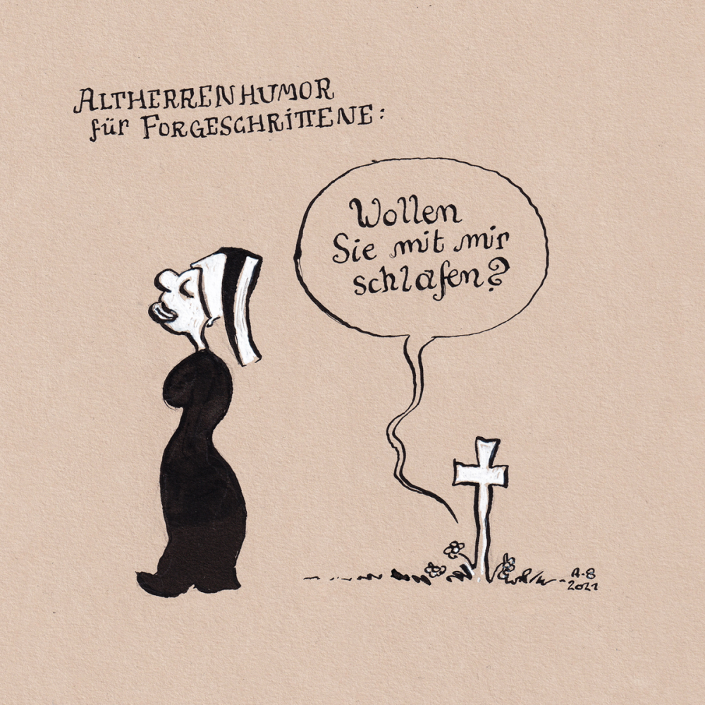 Cartoon: Altherrenhumor für Fortgeschrittene 1