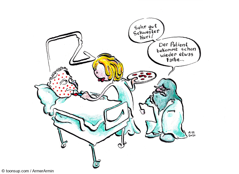 Cartoon: Gute Besserung 1