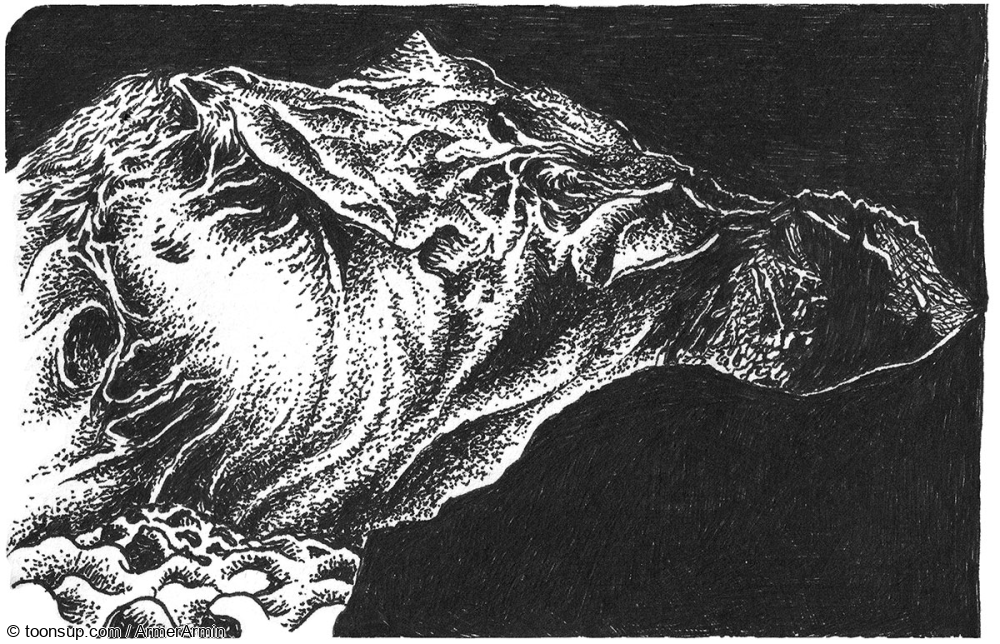 Illustration: Kritzeln + Kraxeln: Ötztaler Gletscherrunde 2