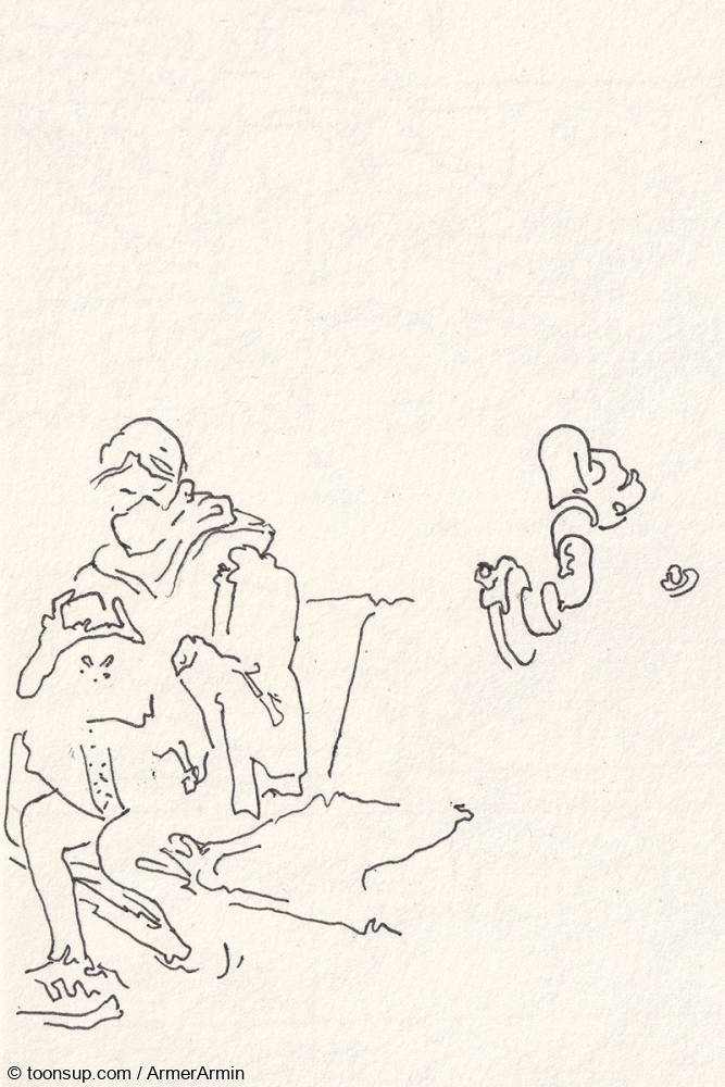 Illustration: Skizzenbuch Berlin 8