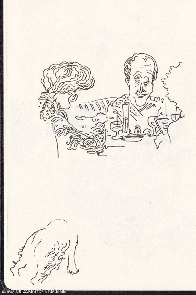 Illustration: Skizzenbuch Berlin 6