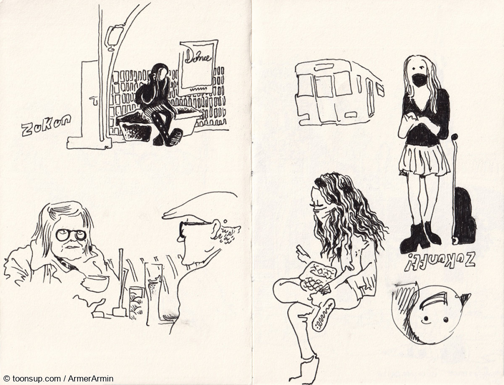 Illustration: Skizzenbuch Berlin 10