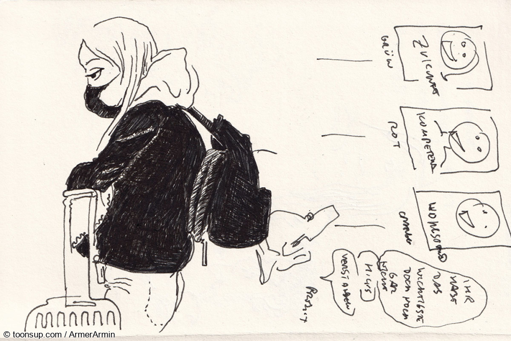 Illustration: Skizzenbuch Berlin 12