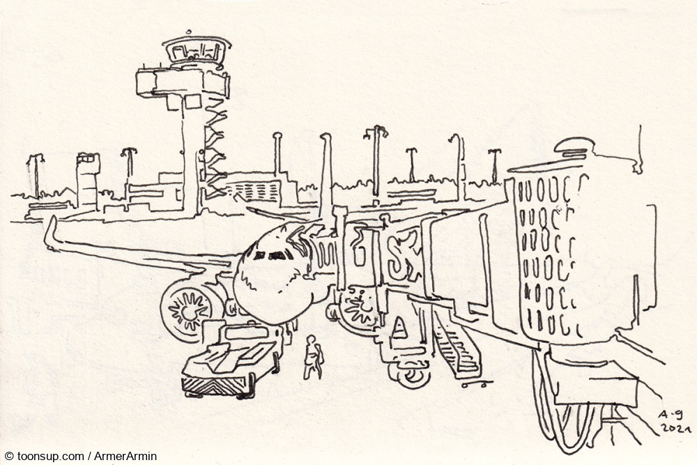 Illustration: Skizzenbuch Berlin 1