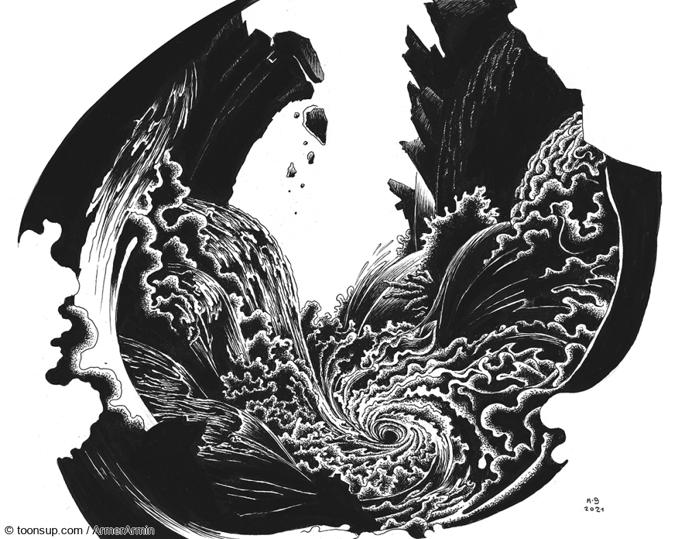 Illustration: Black Ocean´s Edge 1