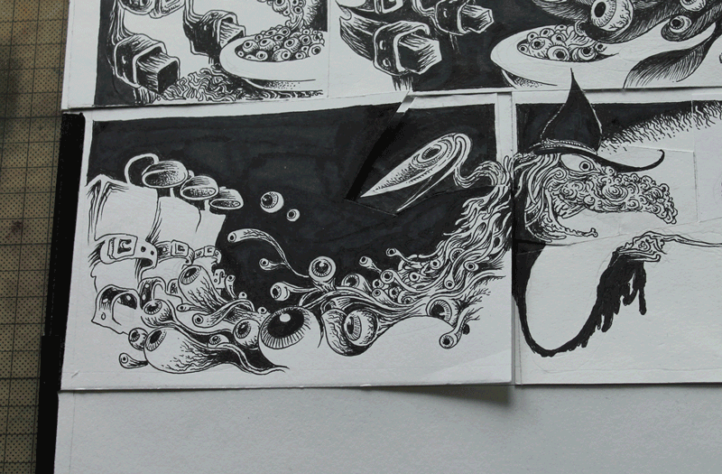 Animation: Making of Hexenaugensuppegewimmel 3