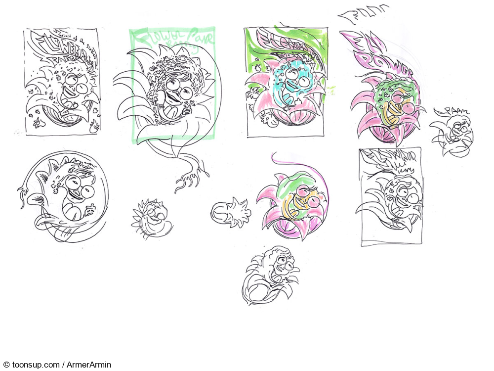 Illustration: Flower Power Party 3