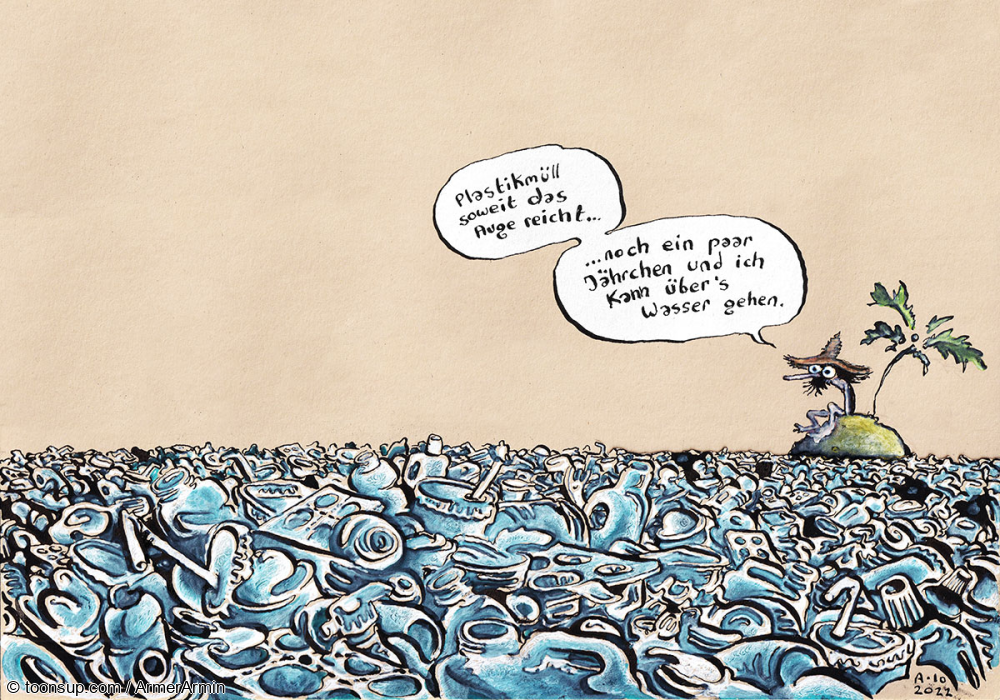 Cartoon: Einsame Insel 1
