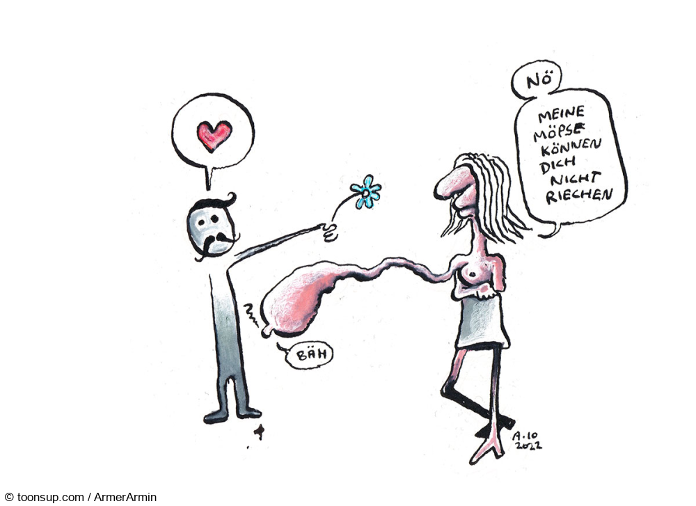 Cartoon: Liebeserklärung 1
