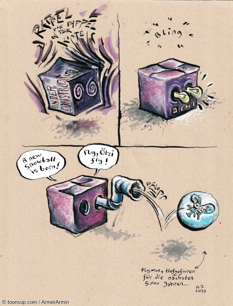 Comic: Fly, Fly mon Boule de Neige 1