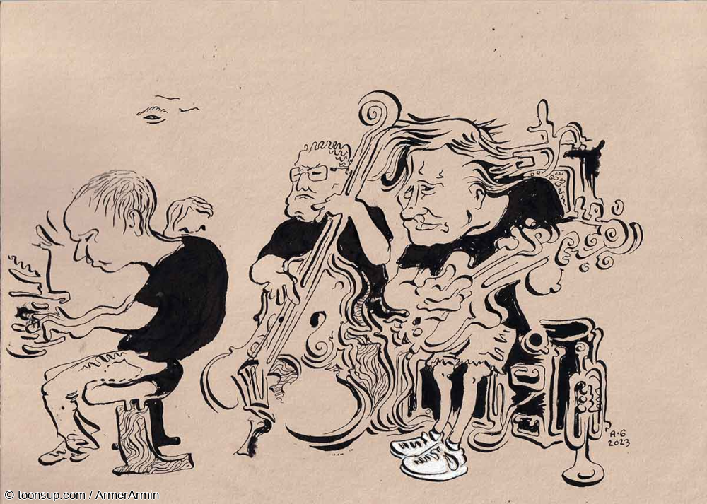 Illustration: JazzJamKritzeleien 3