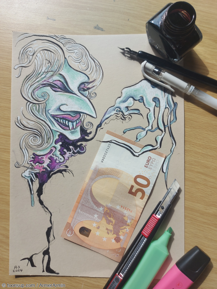 Cartoon: Dragqueen Nosferatu 4