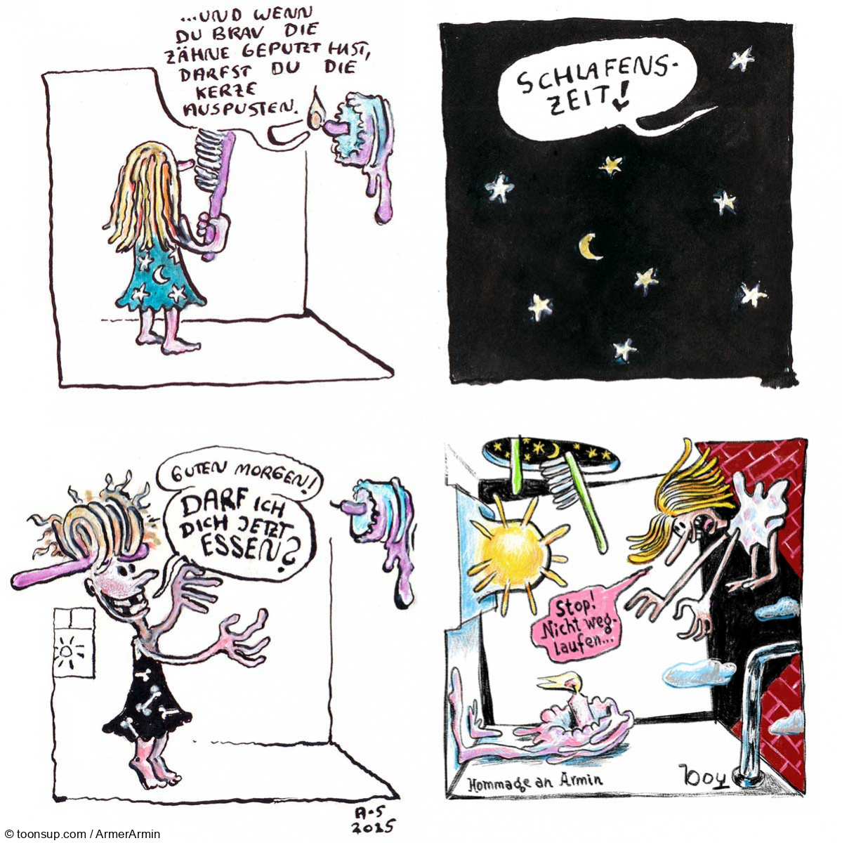 Comic: Happy Birthday, kleine Bürste! 2
