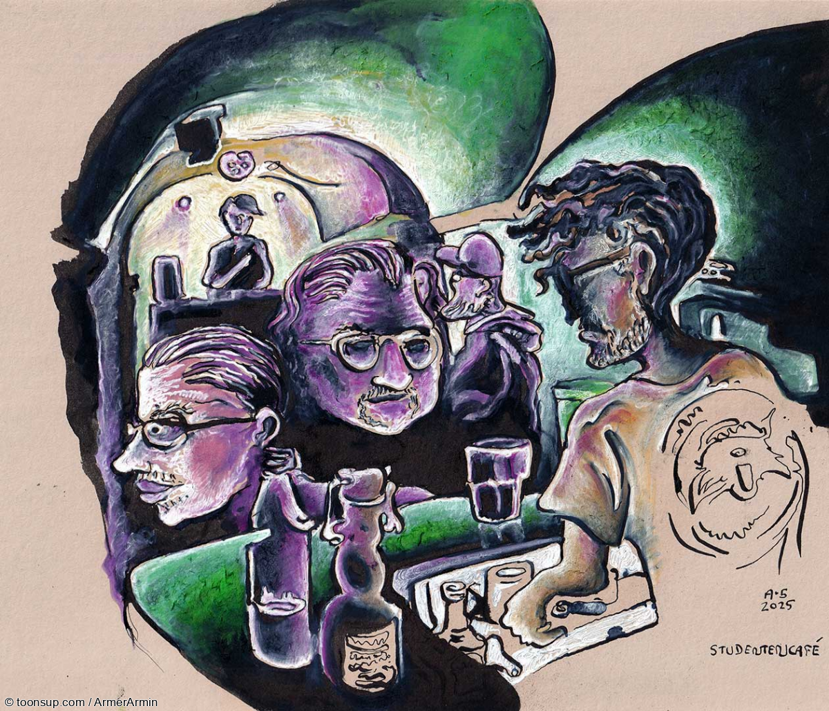 Illustration: Studentencafé 1