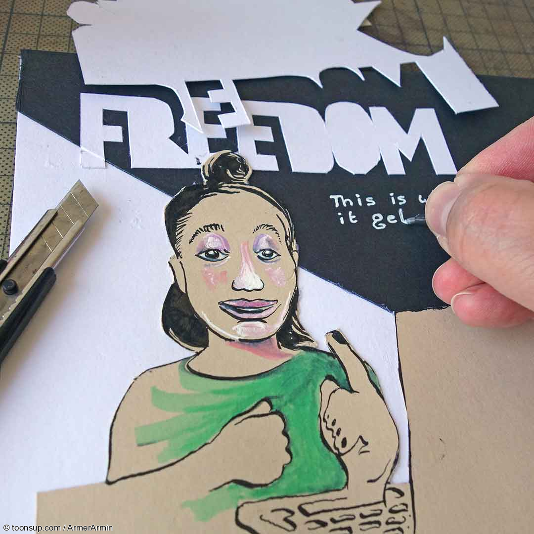 Comic: Death of Sarina Esmailzadeh 8